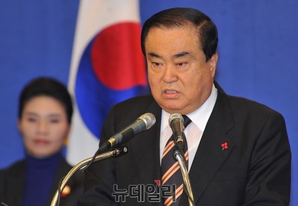 ▲ 새정치민주연합 문희상 비대위원장이 13일 오전 서울 여의도 국회도서관 대강당에서 열린 신년 기자회견에서 모두발언을 하고 있다. ⓒ뉴데일리 이종현 기자