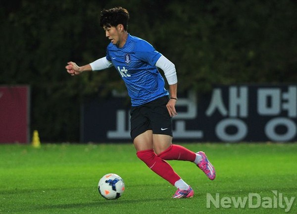 ▲ 손흥민 선수.ⓒ뉴데일리 정재훈 사진기자