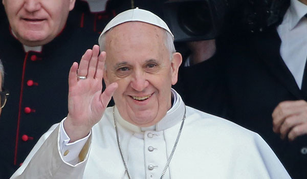 ▲ 프란치스코 교황. '예수회' 소속이며 무슬림, 불교 등에 대해서도 호의적인 태도를 보이고 있다. ⓒ유튜브 관련 영상 캡쳐