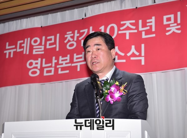 ▲ 정경진 부산시 행정부시장 ⓒ뉴데일리 정상윤 사진기자