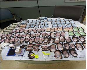 ▲ 불에 타서 훼손된 지폐 ⓒ 한국은행 제공