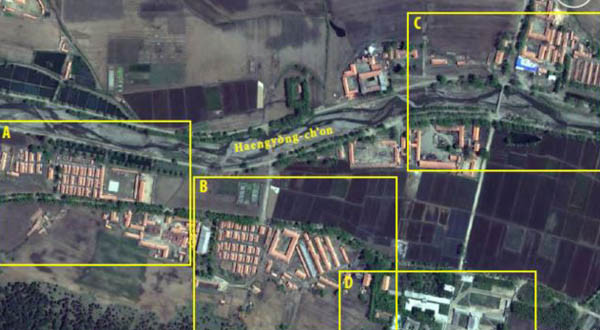 북한이 존재 자체를 부인하는 정치범 강제수용소 위성사진.ⓒ 사진 뉴데일리 DB