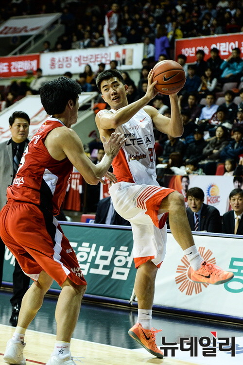 ▲ 김우겸 선수.ⓒ프로농구연맹