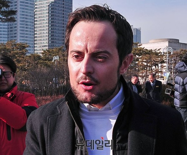 ▲ 베네수엘라 출신 인권운동가 톨 하버슨.ⓒ 뉴데일리 정재훈 사진기자