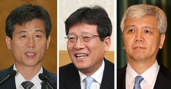 ▲ 이인복, 이상훈, 김신 대법관.ⓒ 사진 연합뉴스