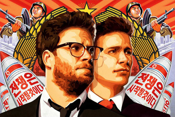 ▲ 김정은 집단이 어떻게든 개봉을 막아보려 했던 영화 '인터뷰'의 포스터. 이 영화를 본 사람들의 한 마디 평은 "유쾌하다"는 것. ⓒ소니 픽쳐스 홍보사진 캡쳐