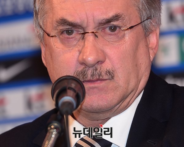 ▲ 울리 슈티리케 감독.ⓒ뉴데일리 정상윤 사진기자