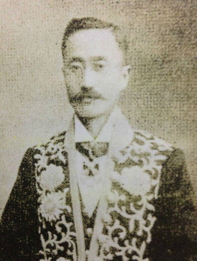 ▲ 독립협회장 윤치호.