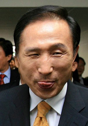 ▲ 이명박 前대통령. ⓒ인터넷 커뮤니티 캡쳐