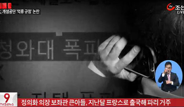 ▲ 프랑스 파리 외곽의 한 게스트하우스에서 2분 간격으로 5번 "청와대를 폭파하겠다"고 협박한 강 모 씨. 그를 처벌할 규정이 거의 없다. ⓒTV조선 관련보도화면 캡쳐