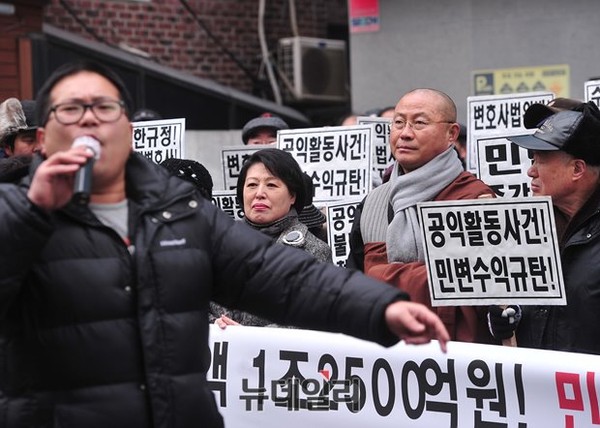 ▲ 박완서 대한민국 어버이연합 부총장.ⓒ 뉴데일리 정재훈 사진기자