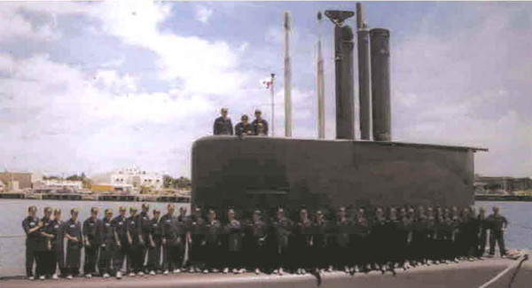 ▲ 한국 잠수함 최초로 RIMPAC훈련에 참가하는‘이종무함’(1998. 5. 13.).ⓒ해군