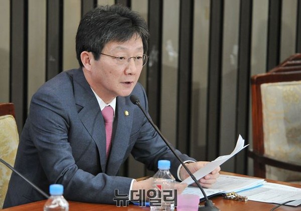 ▲ 2일 새누리당 신임 원내대표로 선출된 이주영 의원.ⓒ뉴데일리 이종현 기자