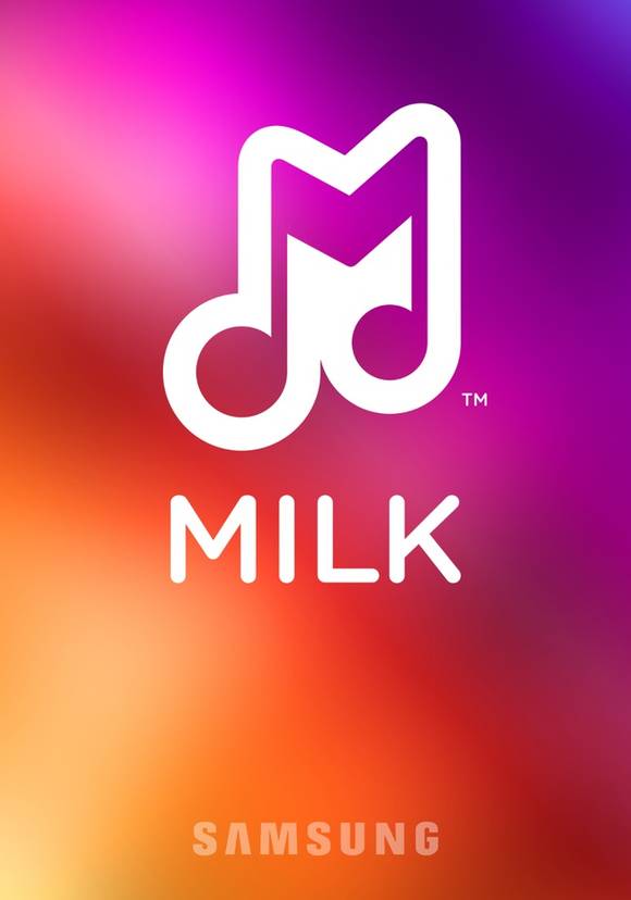 ▲ 삼성전자 음원 스트리밍 서비스 '밀크뮤직' ⓒ삼성전자 홈페이지