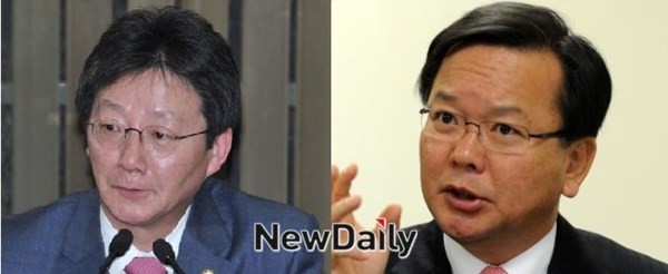 ▲ 새누리당 유승민 원내대표(왼쪽)와 김부겸 전 새정치민주연합 의원 간 차기 총선을 앞두고 묘한 긴장감이 형성되고 있다. 두 사람은 차기 총선에서 TK를 놓고 경쟁이 불가피해 누가 최종 웃을지 관심이 모아지고 있다.ⓒ뉴데일리