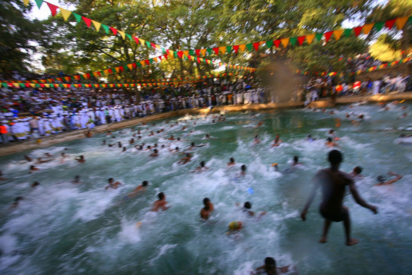 ▲ 에티오피아 탐카트 축제.