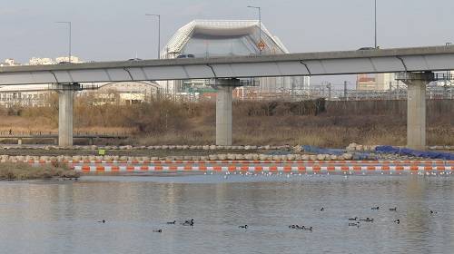 ▲ 첫 AI가 검출된 서울 중랑천ⓒ뉴데일리 DB