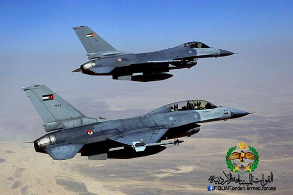 ▲ 요르단 정부는 ISIS에 대한 대대적인 공습을 하고 있다. 중동 언론들은 요르단 정부가 특수부대를 동원할 가능성도 높다고 보고 있다. ⓒ요르단 공군 페이스북 캡쳐