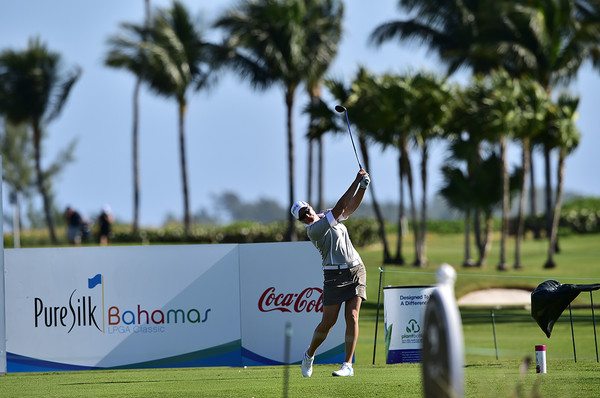 ▲ 경기모습.ⓒ퓨어실크 클래식 공식사이트