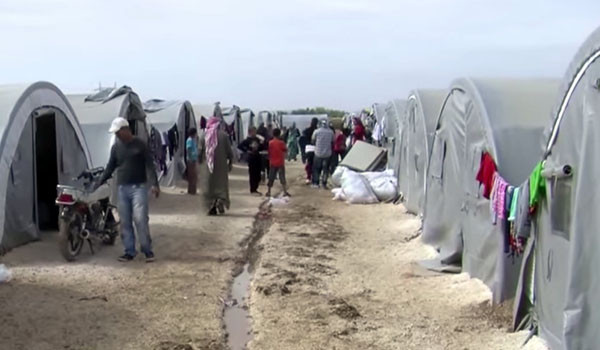 시리아 내전 이후 터키 수룩 지역으로 피난온 쿠르드족 난민들이 모여 사는 난민촌. ⓒ위키피디아 공개사진