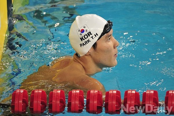 ▲ 박태환 선수.ⓒ뉴데일리 정재훈 사진기자