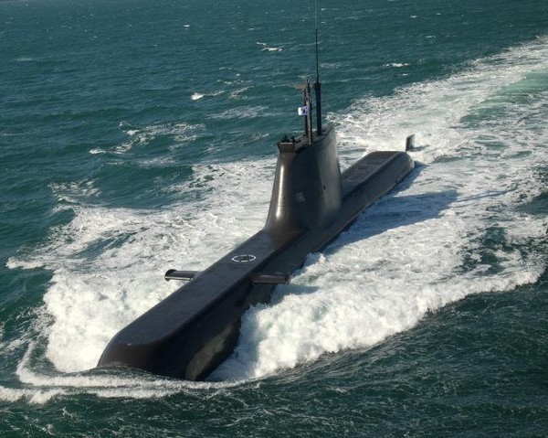 ▲ 해군9잠수함전단 214급 잠수함. 생김새부터 북한 잠수함을 압도하는 모습이다.ⓒ해군