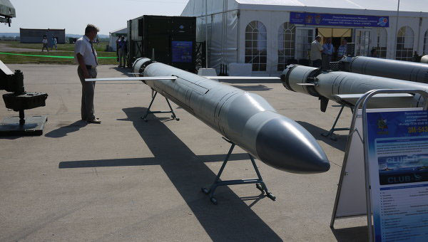 ▲ 3M-54 우란의 근접사진. 北선전매체 속 미사일과는 전혀 다르다. ⓒ위키피디아 공개사진