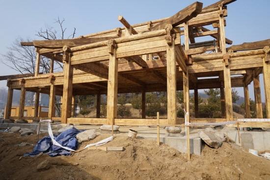 ▲ 은평한옥마을 공사현장ⓒ뉴데일리경제