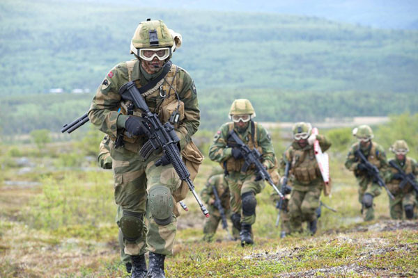 노르웨이 특수부대 FSK 대원들의 훈련 모습. ⓒ위키피디아 공개사진