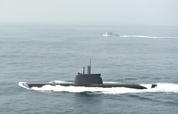 해군 잠수함사령부 소속 214급(1,800톤)잠수함.ⓒ해군