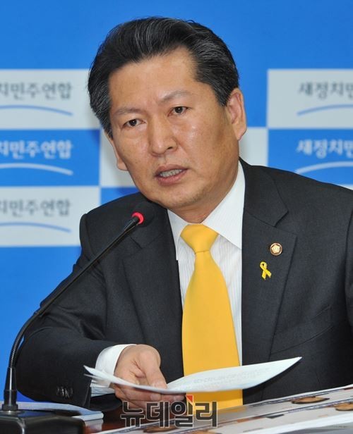 ▲ 새정치민주연합 정청래 의원. ⓒ뉴데일리