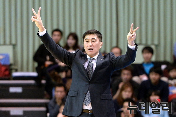 ▲ 서울 삼성 썬더스의 이상민 감독.ⓒ프로농구연맹
