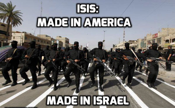 ▲ 세계 극좌-극우세력, 반서방 무슬림 세력들은 美CIA와 이스라엘 모사드가 ISIS의 배후라고 주장하고 있다. ⓒ다비디크 닷컴 화면 캡쳐