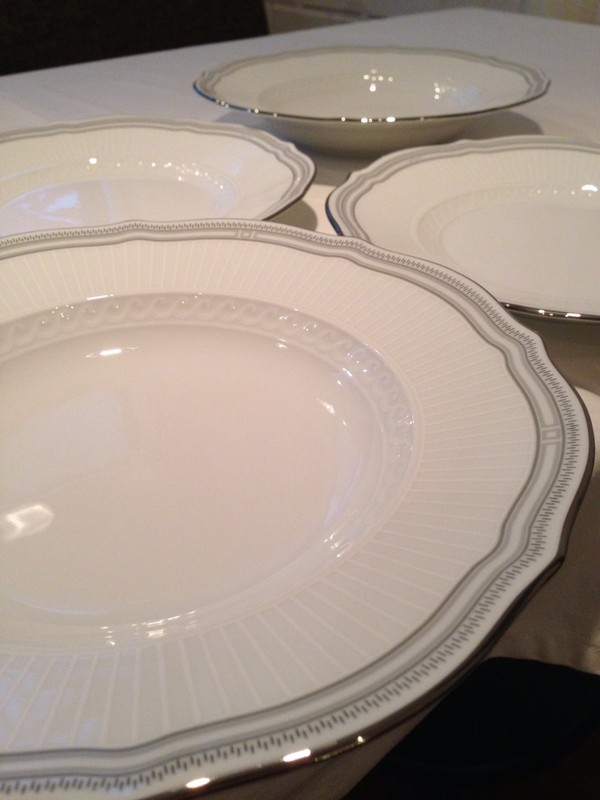 ▲ 지노리의 플래티넘 시리즈 그릇. ⓒ 이동송