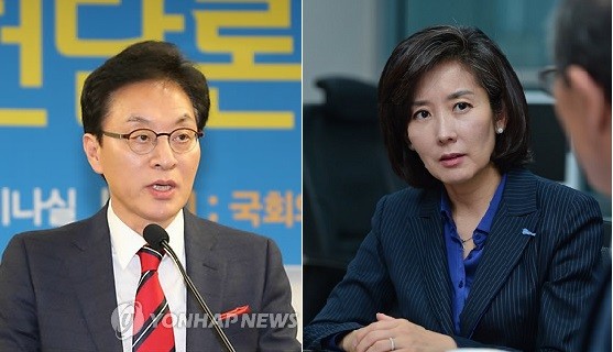 ▲ 새누리당 유기준 의원이 해양수산부 장관에 내정되면서 내놓은 국회 외교통일위원장 자리를 두고 정두언(왼쪽), 나경원 의원이 격돌하는 모양새다. ⓒ연합뉴스, 뉴데일리
