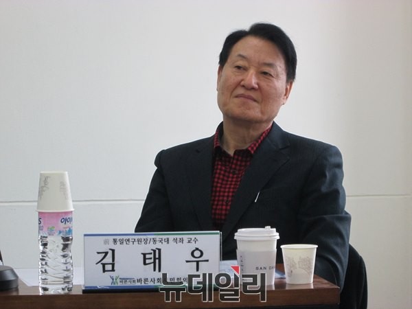 ▲ ▲김태우 동국대 석좌교수 ⓒ 뉴데일리 유경표 기자