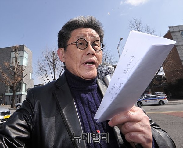 ▲ 정영모 정의로운 시민행동 대표 ⓒ뉴데일리 정재훈 사진기자