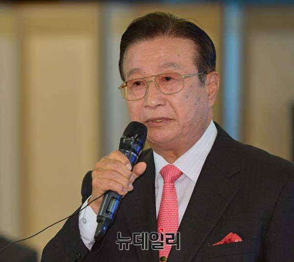 ▲ ▲허준영 후보에 이어 두번째로 많은 득표를 획득한 이동복 후보 ⓒ뉴데일리 정상윤 기자