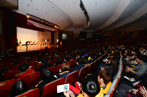 ▲ 대구보건대 신입생 오리엔테이션이 부담은 줄이고 정보는 높이는 방향으로 진행돼 눈길을 끌었다. ⓒ대구보건대 제공