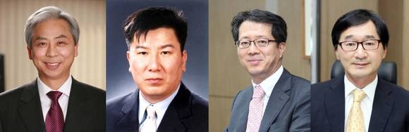 ▲ (왼쪽부터) 전평 대표이사, 전정돈 전무이사, 신성운 상무이사, 김지우 전무이사ⓒ부국증권