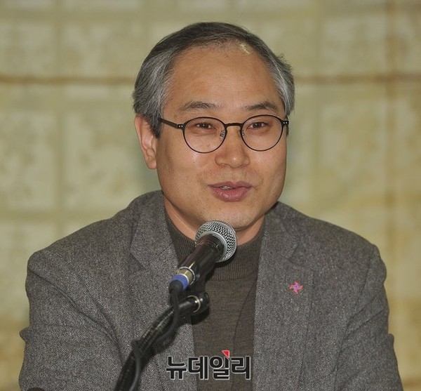 ▲ 윤여상 북인권기록보존소 소장.ⓒ 뉴데일리 정재훈 사진기자