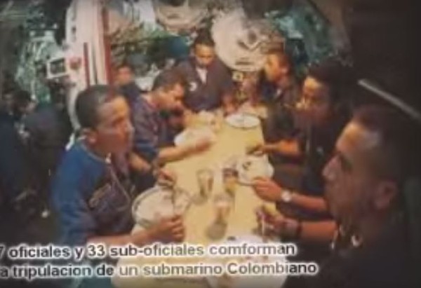 ▲ 콜롬비아해군 209급 잠수함 내부.ⓒ유튜브 캡쳐