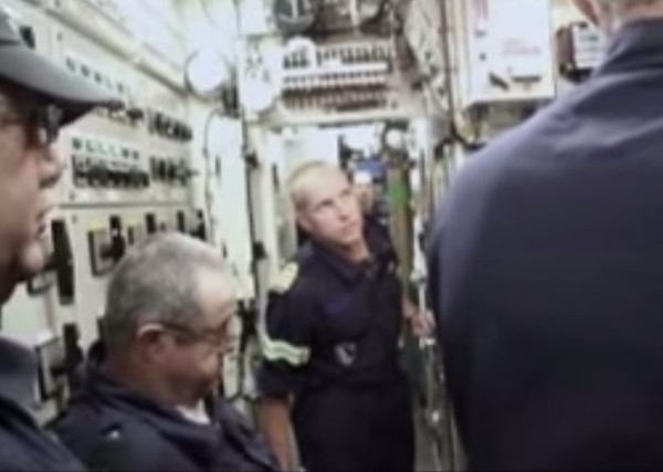 ▲ 독일해군 209급 잠수함 조타실 내부.ⓒ유튜브 캡쳐