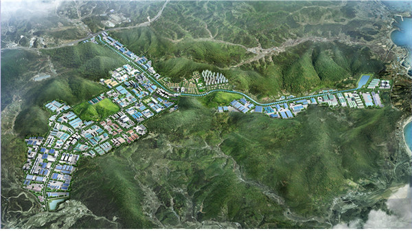 ▲ 포항 블루밸리 산업단지 조감도.ⓒ경북도 제공