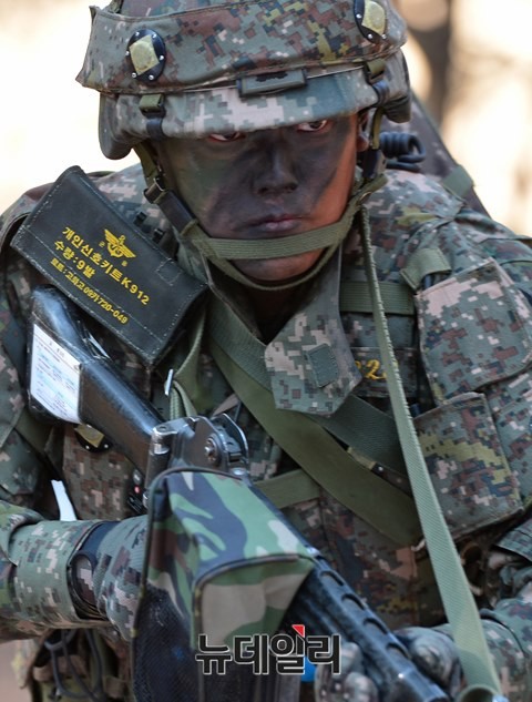 ▲ 육군 훈련모습(자료사진).ⓒ뉴데일리 정상윤 사진기자
