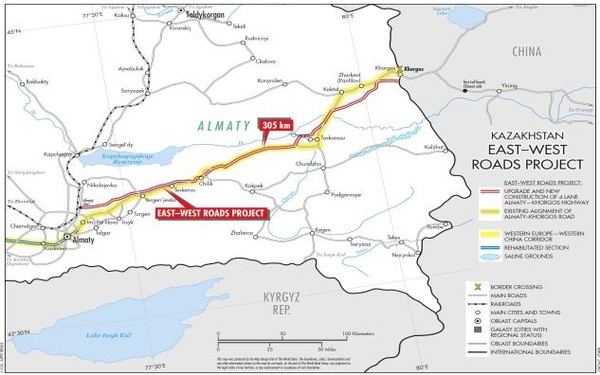 ▲ 한국도로공사가 카자흐스탄 동서도로 유료화 전략수립 컨설팅 사업 계약을 체결했다.ⓒ한국도로공사 제공