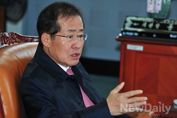 ▲ 홍준표 경남도지사. ⓒ뉴데일리 이종현 기자