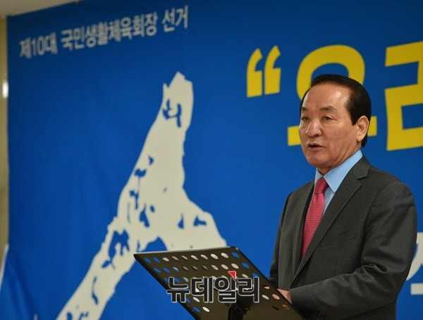 ▲ 박창달 前 자유총연맹 총재.ⓒ뉴데일리 정상윤 사진기자