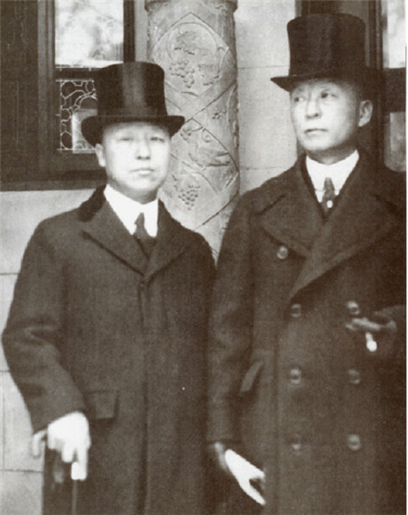 ▲ 사진 1: 이승만과 서재필(워싱턴 DC, 1921년)
