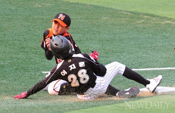 ▲ 리틀야구를 즐기는 학생들.ⓒ뉴데일리